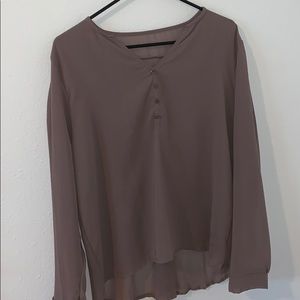 Brown long sleeve